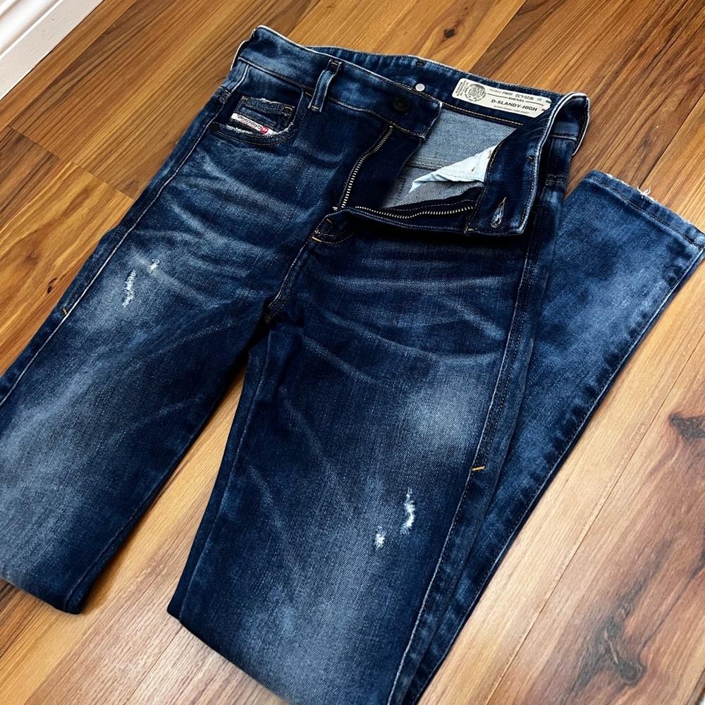 Diesel Slandy super skinny high waist jeans D-SLANDY-HIGH Size 25